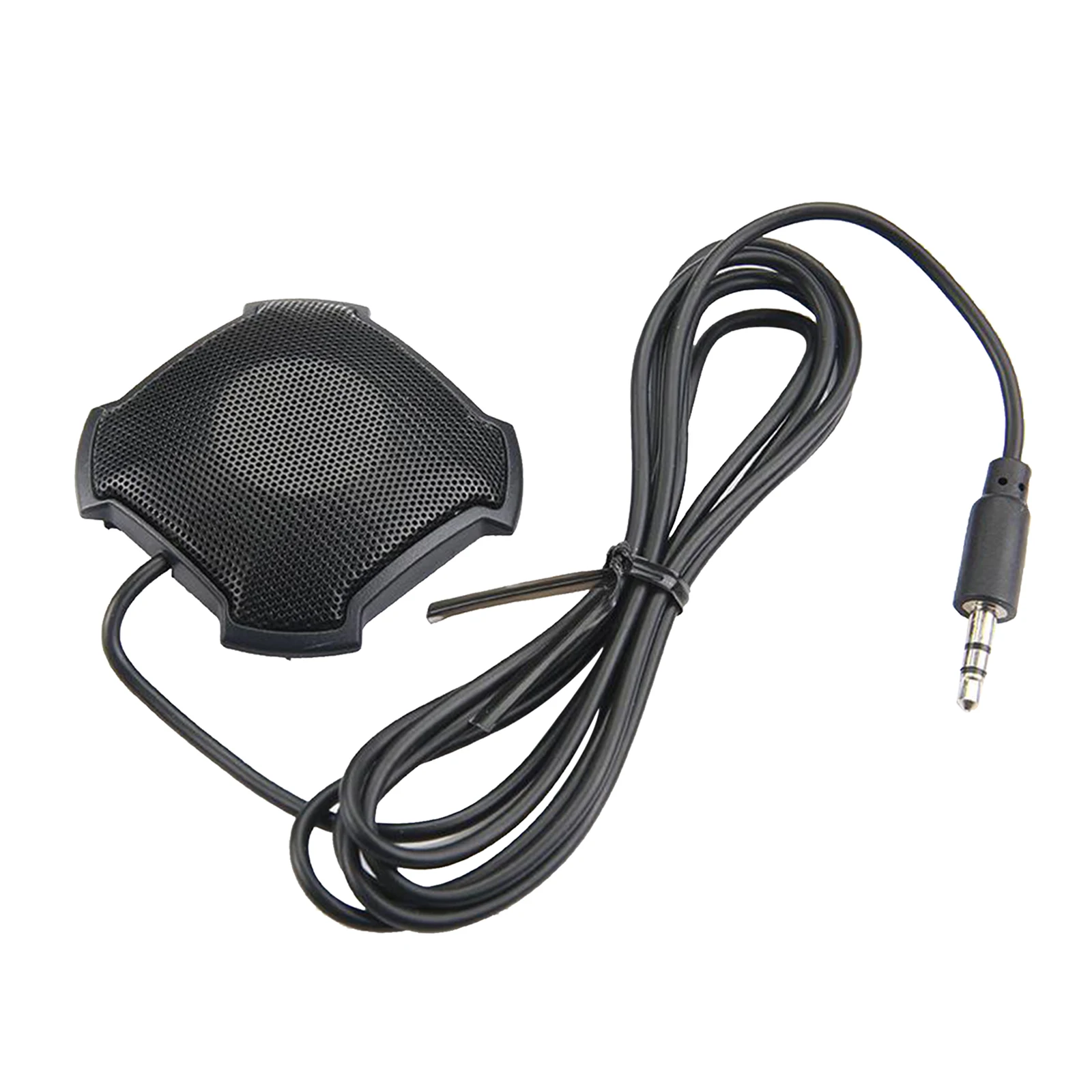 Omnidirectional Condenser Microphone 3.5mm Plug Stereo Surface Mounted for Teleconferencing Skype Cord: 4.6ft
Omnidirectional Condenser Microphone 3.5mm Plug Stereo Surface Mounted for Teleconferencing Skype Cord: 4.6ft