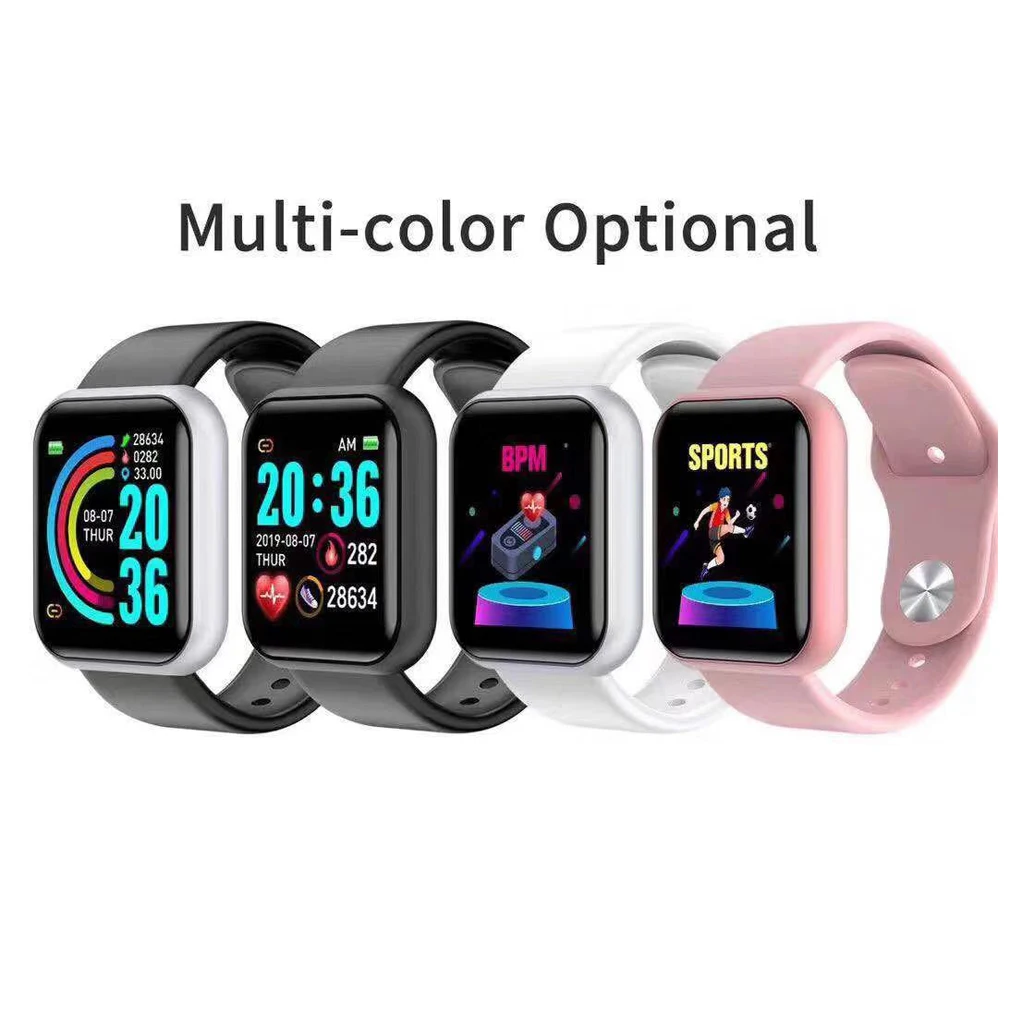 Y68 Smart Watch Blood Pressure Fitness Tracker Bracelet Smart Band Waterproof Sport Smartwatch For Android IOS D13 D20 
Y68 Smart Watch Blood Pressure Fitness Tracker Bracelet Smart Band Waterproof Sport Smartwatch For Android IOS D13 D20