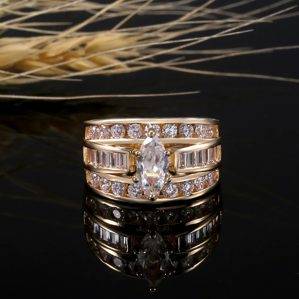18K Multi Gold Ring for Women Natural 1 Carat Diamond with Diamond Jewelry Anillos De Bizuteria Anillos Mujer Gemstone Rings Box
18K Multi Gold Ring for Women Natural 1 Carat Diamond with Diamond Jewelry Anillos De Bizuteria Anillos Mujer Gemstone Rings Box