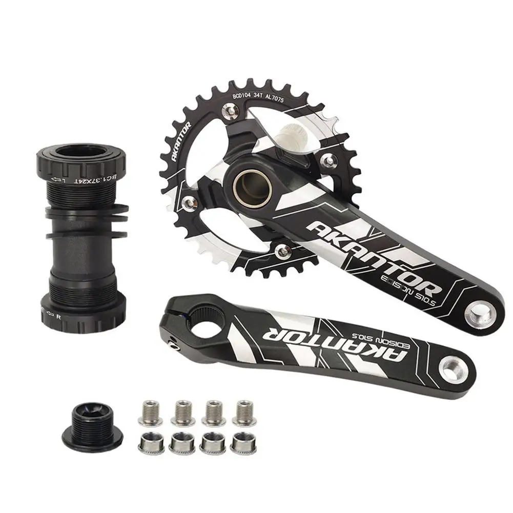 Bicycle Crankset Durable Aluminum Bike Crank Arm Set 32T /34T For Mountain Bike Mtb Road Bicycle Crank Chainwheel Bicycle Parts
Bicycle Crankset Durable Aluminum Bike Crank Arm Set 32T /34T For Mountain Bike Mtb Road Bicycle Crank Chainwheel Bicycle Parts
