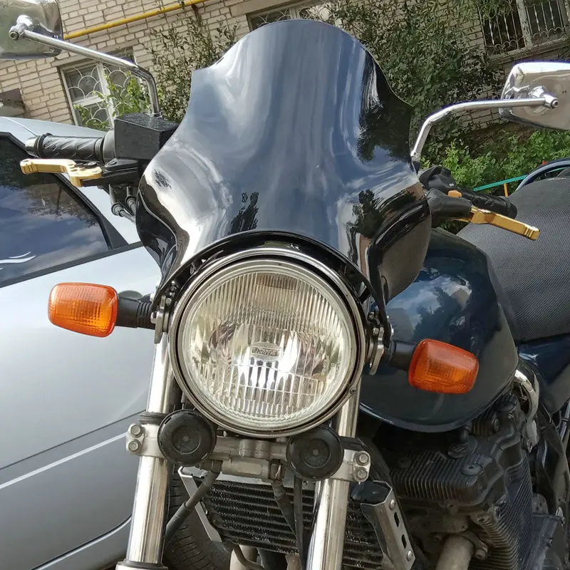 Ветровое стекло (дымчатое, иридиевое) для Yamaha XJR1300, XJR1200, XJR400, XJ600, XJ600N
Ветровое стекло (дымчатое, иридиевое) для Yamaha XJR1300, XJR1200, XJR400, XJ600, XJ600N