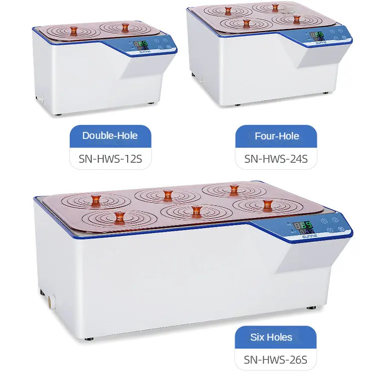 2/4/6 Hole digital display electric heating constant temperature water bath box biochemical scientific research oil bath pot
2/4/6 Hole digital display electric heating constant temperature water bath box biochemical scientific research oil bath pot