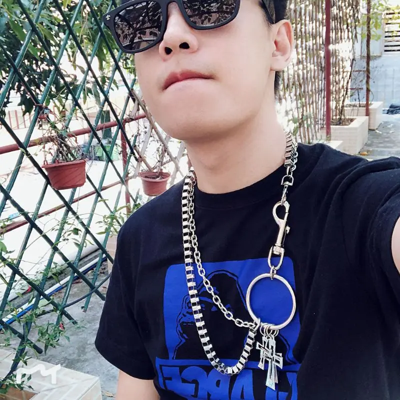 Punk Cross Long Wallet Key Chain Waist Jeans Belts Rock Motorcycle Pants Chain E56A
Punk Cross Long Wallet Key Chain Waist Jeans Belts Rock Motorcycle Pants Chain E56A