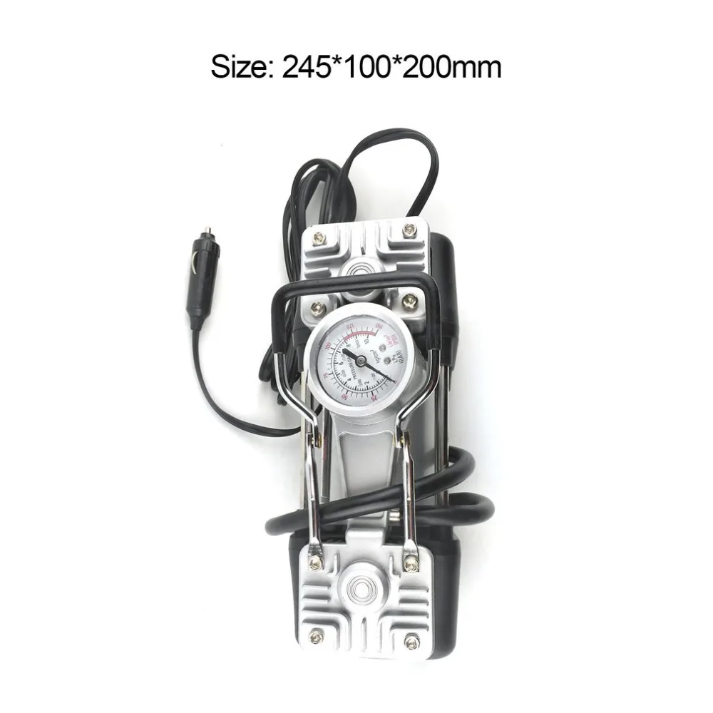 Power 12V 150PSI 2 Cylinder Car Air Compressor Tire Inflator Pump Universal for Car Trucks Bicycle Portable Emergency Heavy Duty
Power 12V 150PSI 2 Cylinder Car Air Compressor Tire Inflator Pump Universal for Car Trucks Bicycle Portable Emergency Heavy Duty