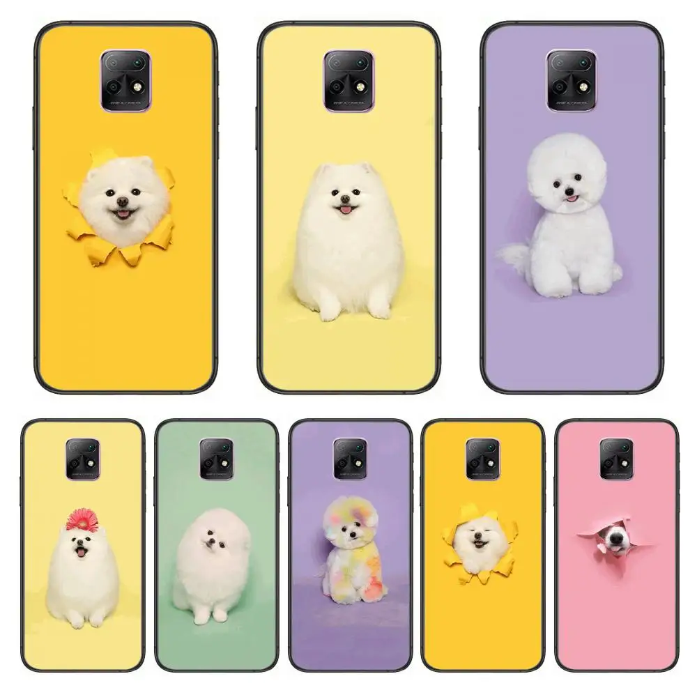 Hiromi Cute white puppy pet Phone Case For XiaoMi Redmi 10X 9 8 7 6 5 A Pro S2 K20 T 5G Y1 Anime Black Cover Silicone Back Pret 
Hiromi Cute white puppy pet Phone Case For XiaoMi Redmi 10X 9 8 7 6 5 A Pro S2 K20 T 5G Y1 Anime Black Cover Silicone Back Pret