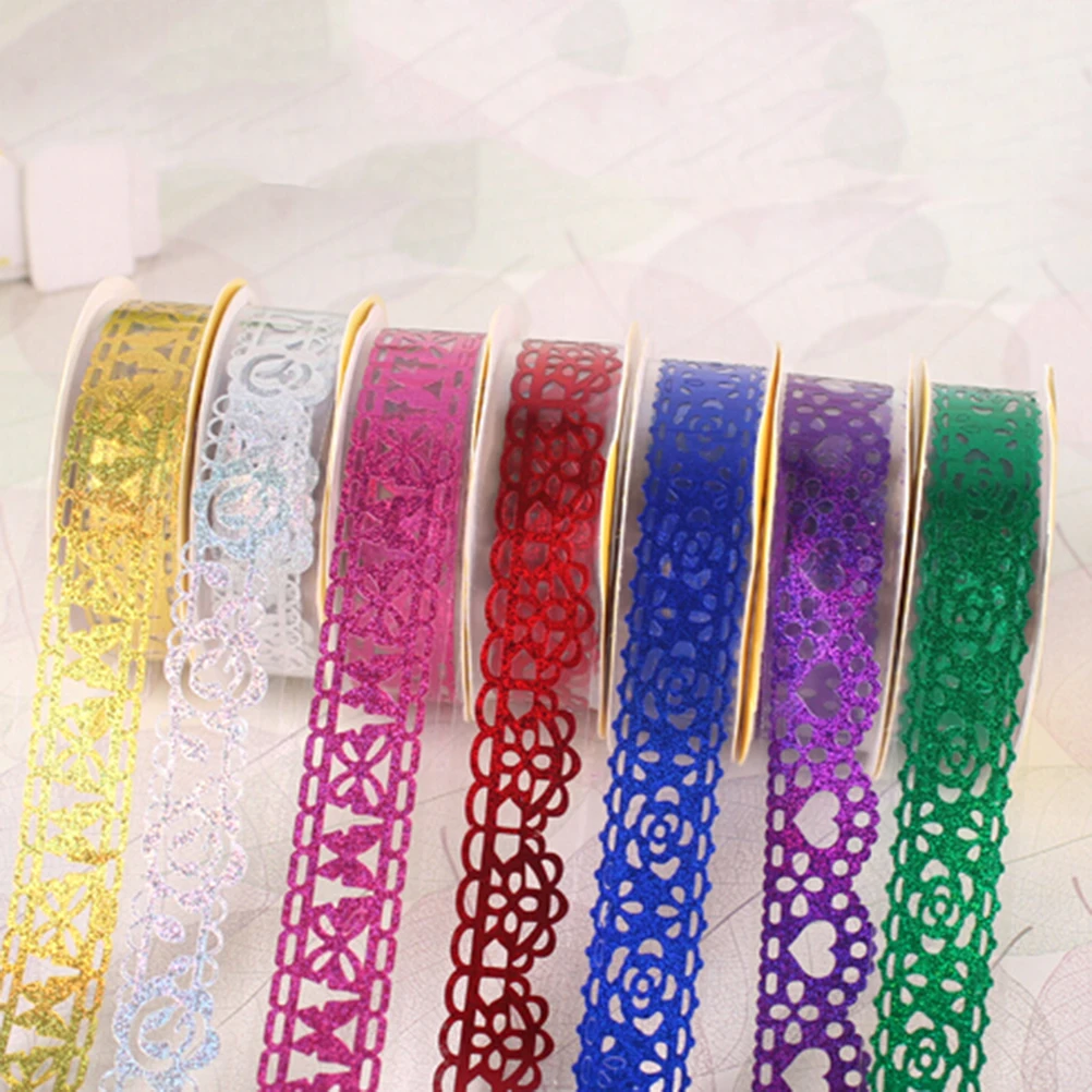 Beautiful 1 Roll DIY Washi Lace Roll Decorative Sticky Ribbon Self Adhesive Tape Sticker Tape for Gift
Beautiful 1 Roll DIY Washi Lace Roll Decorative Sticky Ribbon Self Adhesive Tape Sticker Tape for Gift