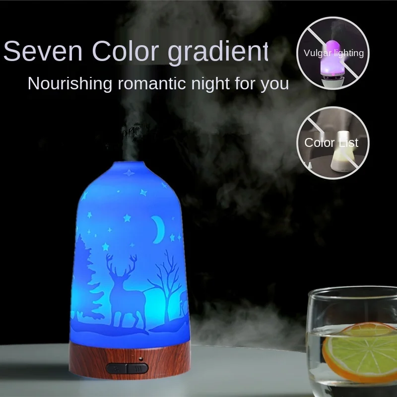 Colorful Aromatherapy Machine Indoor Office Forest Deer Ceramic Humidifier Household Essential Oil Diffuser Air Purifier
Colorful Aromatherapy Machine Indoor Office Forest Deer Ceramic Humidifier Household Essential Oil Diffuser Air Purifier
