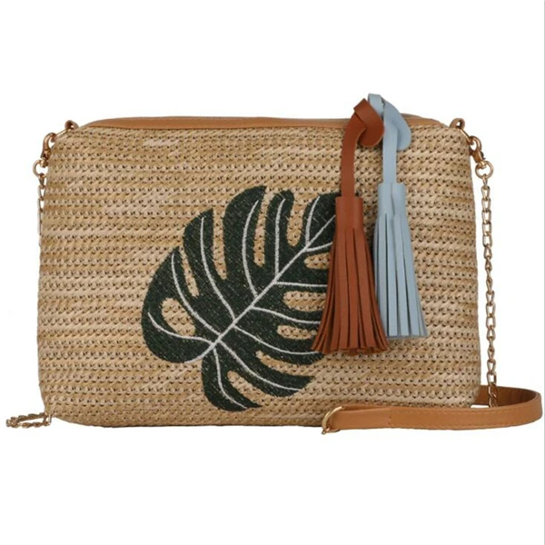 Fashion Embroidered Women Straw Braided Bag Casual Shoulder Messenger Bags Girls Tassel Handbags Lady Travel Crossbody Bag#30
Fashion Embroidered Women Straw Braided Bag Casual Shoulder Messenger Bags Girls Tassel Handbags Lady Travel Crossbody Bag#30