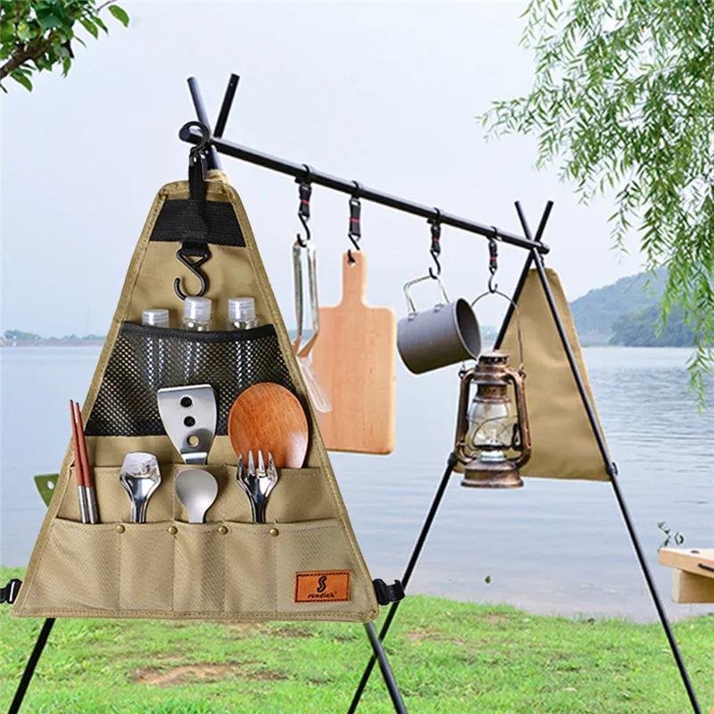 Waterproof Tableware Storage Bag 900D Oxford Hanging Fabric Outdoor Camping BBQ Tableware Storage Bag Triangle Organizer Supplie
Waterproof Tableware Storage Bag 900D Oxford Hanging Fabric Outdoor Camping BBQ Tableware Storage Bag Triangle Organizer Supplie