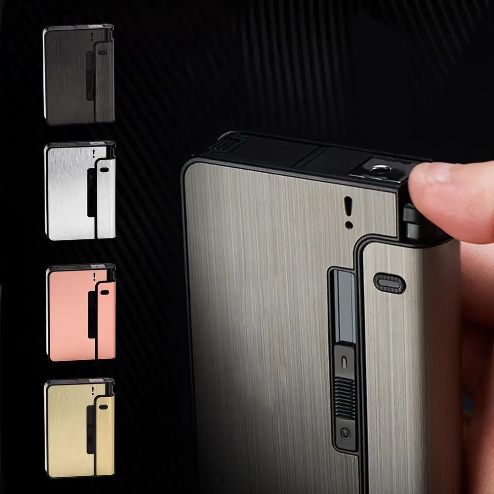 Aluminum Pocket Case 10 Fine Capacity Aluminum Pocket Case Automatic Ejection Holder Lighter Metal Box
Aluminum Pocket Case 10 Fine Capacity Aluminum Pocket Case Automatic Ejection Holder Lighter Metal Box