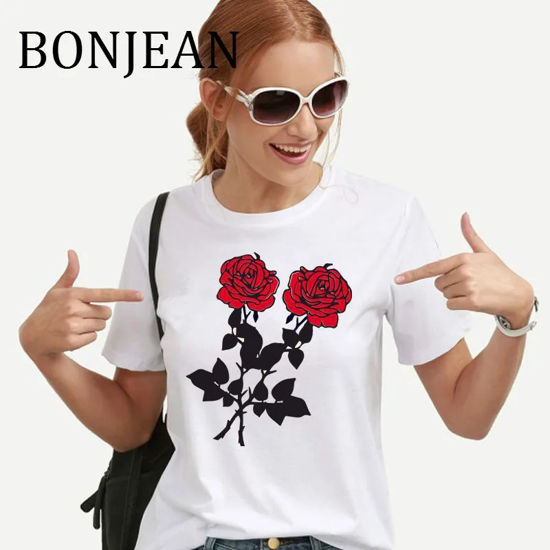 2020 Rose Printed Shirts for Women Fashion Summer Clothing Short Sleeve Casual Tops Tee O-Neck Plus Size White T Shirt BJ2459
2020 Rose Printed Shirts for Women Fashion Summer Clothing Short Sleeve Casual Tops Tee O-Neck Plus Size White T Shirt BJ2459