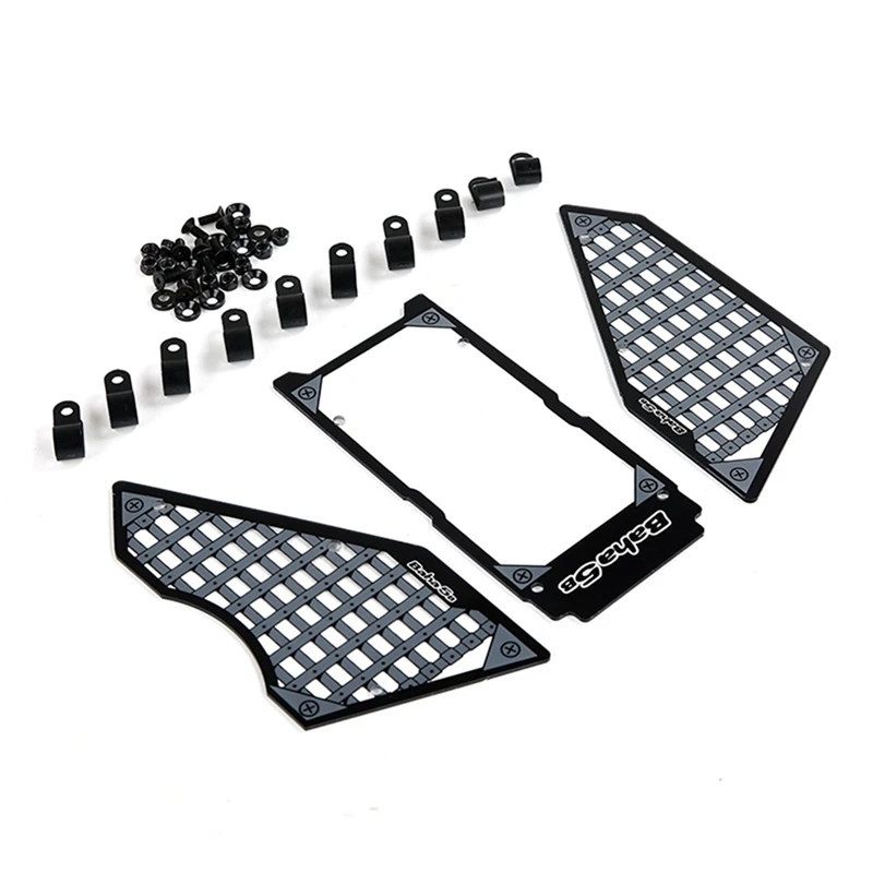 2 Set RC Car Part: 1 Pcs CNC Metal Roof Plate Trim Set & 1 Set 5B Explosion-Proof Car Window (PC Material)
2 Set RC Car Part: 1 Pcs CNC Metal Roof Plate Trim Set & 1 Set 5B Explosion-Proof Car Window (PC Material)