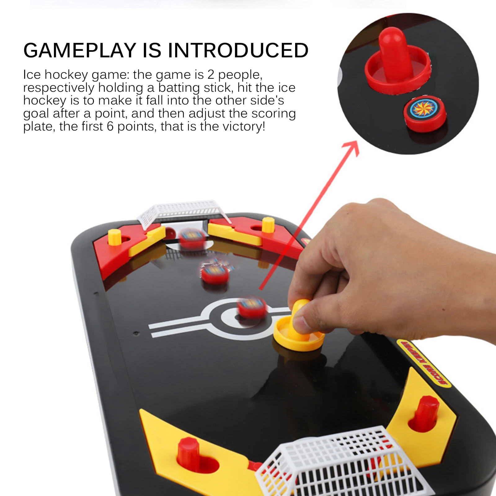 2021 Popular Ice Hockey Table Game Competitive Game Mini Soccer Table Parent-Child Interactive Children'S Educational Toys
2021 Popular Ice Hockey Table Game Competitive Game Mini Soccer Table Parent-Child Interactive Children'S Educational Toys