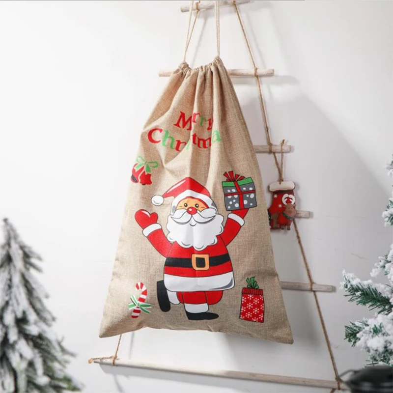 Wholesale Santa Claus Sack Linen Christmas Candy Gift Bag With Double Drawstring Xmas Tree Decoration boże narodzenie
Wholesale Santa Claus Sack Linen Christmas Candy Gift Bag With Double Drawstring Xmas Tree Decoration boże narodzenie