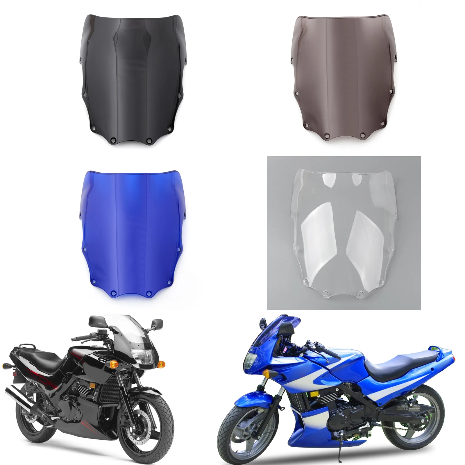 Ветровой экран для мотоцикла Artudatech ABS для Kawasaki EX500 Ninja 500R 1987-2009, ветровой экран, аксессуары для двигателя
Ветровой экран для мотоцикла Artudatech ABS для Kawasaki EX500 Ninja 500R 1987-2009, ветровой экран, аксессуары для двигателя