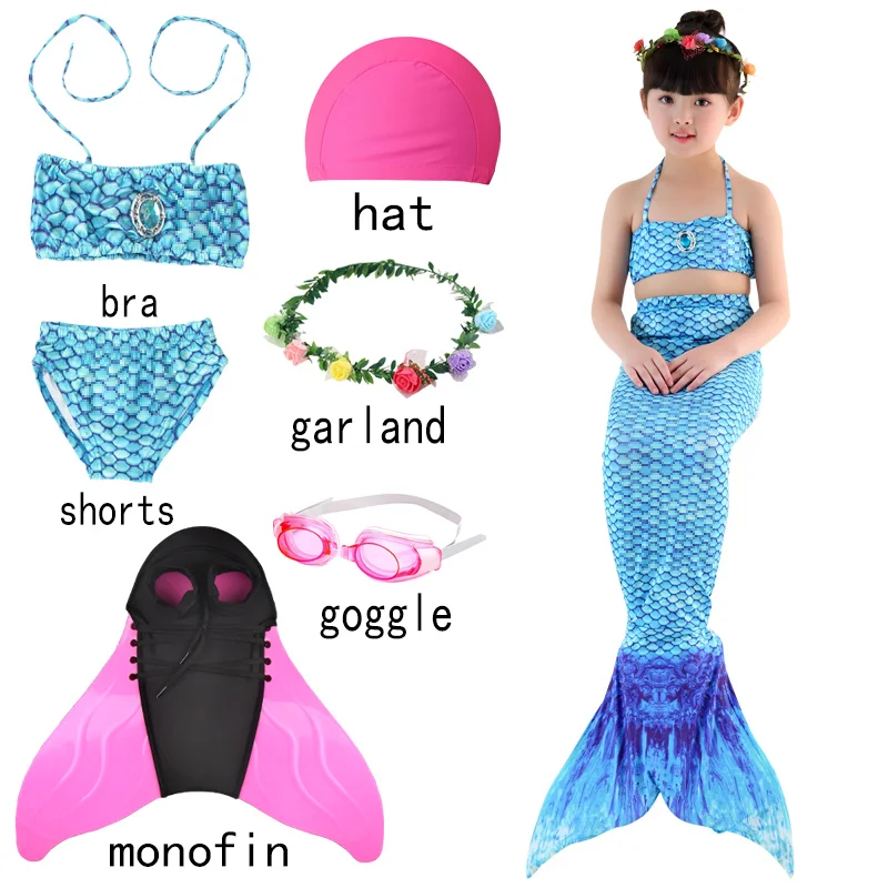 Kids Girls Swimming Mermaid Tail Summer Beach Bikini Suit Fancy Swimwear Mermaid Costume Cosplay Children Swimsuit Monofin Fin
Kids Girls Swimming Mermaid Tail Summer Beach Bikini Suit Fancy Swimwear Mermaid Costume Cosplay Children Swimsuit Monofin Fin
