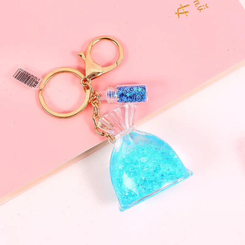 Fashion Lovers Key Chain Pendant Men And Women Lovely Girl Heart Quicksand Flash Powder Bag Accessories Ring Small Gift
Fashion Lovers Key Chain Pendant Men And Women Lovely Girl Heart Quicksand Flash Powder Bag Accessories Ring Small Gift