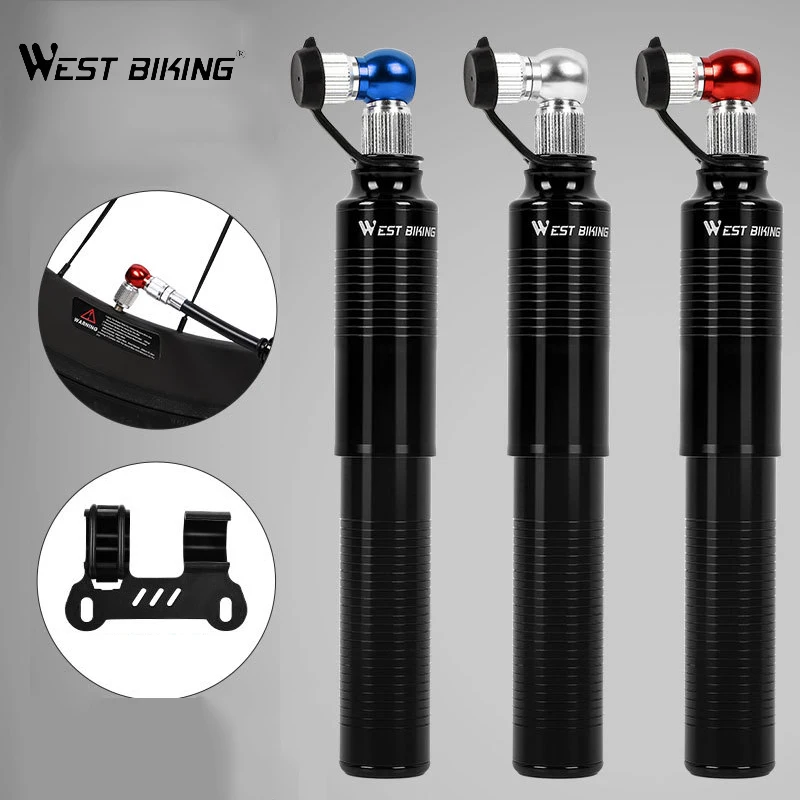 WEST BIKING Portable Bike Pump Cycling Bicycle Tire Lever Patch Repair Tools Set Presta Schrader Valve MTB Road Bike Hand Pump
WEST BIKING Portable Bike Pump Cycling Bicycle Tire Lever Patch Repair Tools Set Presta Schrader Valve MTB Road Bike Hand Pump