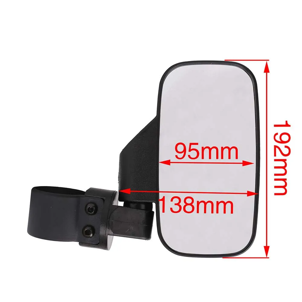 UTV Rearview Mirror Shockproof Side Mirror Accessories Roll Cages for Polaris UTV/ATV ATV Wide-angle Rearview Mirror
UTV Rearview Mirror Shockproof Side Mirror Accessories Roll Cages for Polaris UTV/ATV ATV Wide-angle Rearview Mirror