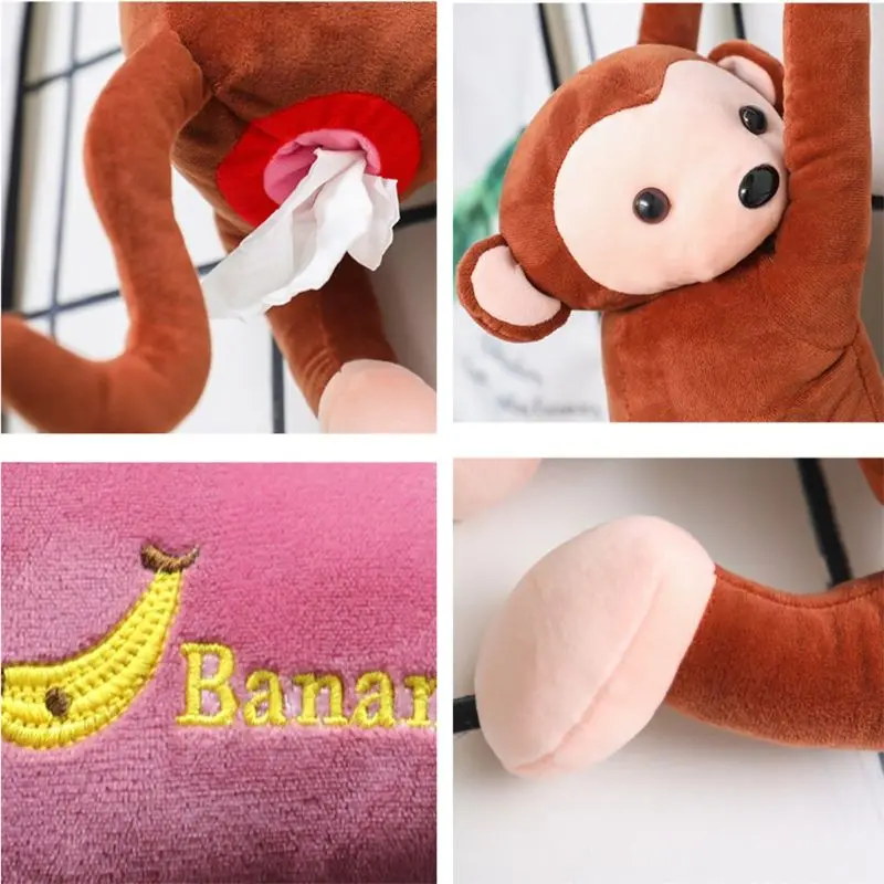 NEW Creative Cartoon Monkey Home Office Car Hanging Paper Napkin Tissue Box Cover 19QF
NEW Creative Cartoon Monkey Home Office Car Hanging Paper Napkin Tissue Box Cover 19QF