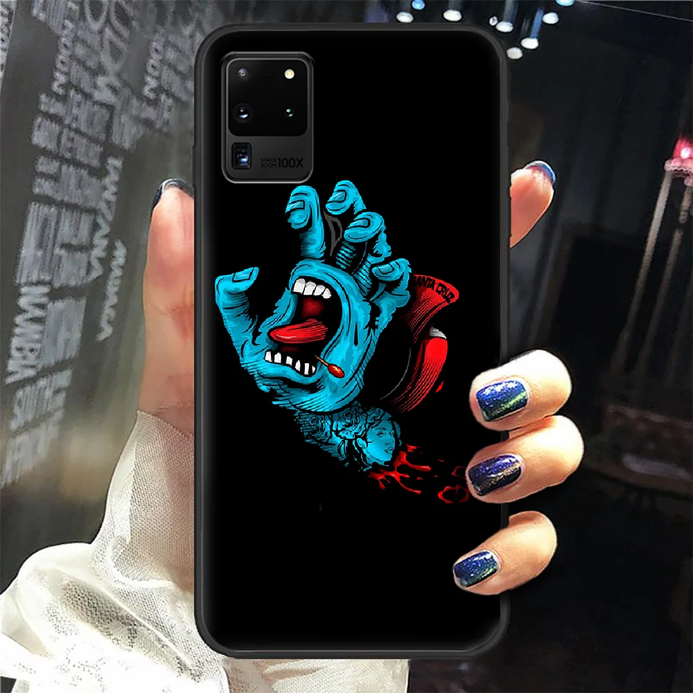 Santa Cruz Skateboard Brand Phone Case Cover Hull For Samsung Galaxy S 6 7 8 9 10 e 20 Edge Uitra Note 8 9 10 Plus black Prime
Santa Cruz Skateboard Brand Phone Case Cover Hull For Samsung Galaxy S 6 7 8 9 10 e 20 Edge Uitra Note 8 9 10 Plus black Prime