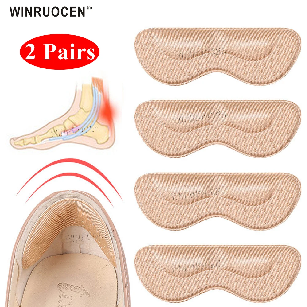 2 Pairs High Heels Insoles Women Insoles for Shoes Adjust Size Adhesive Heel Liner Grip Protector Feet Heel Pain Care Pads
2 Pairs High Heels Insoles Women Insoles for Shoes Adjust Size Adhesive Heel Liner Grip Protector Feet Heel Pain Care Pads