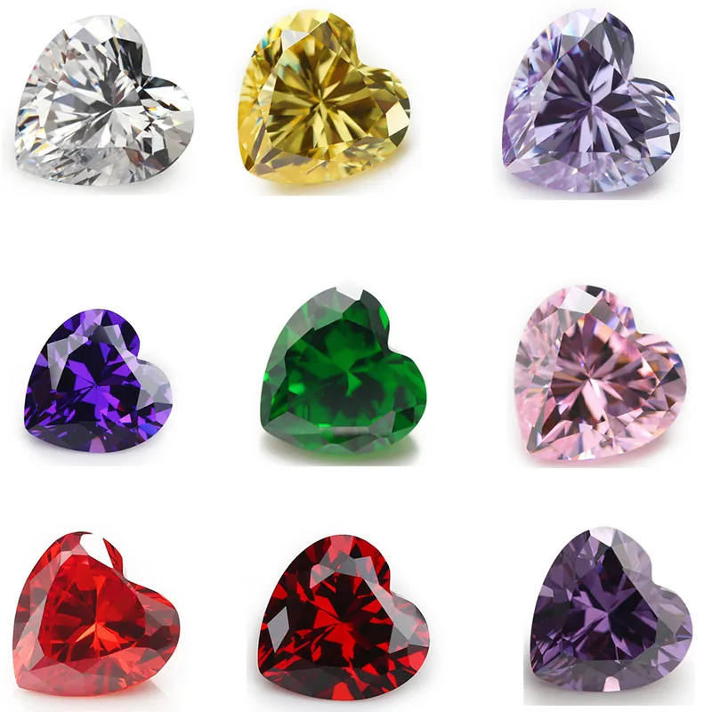 50pcs 3x3~15x15 AAAAA Heart Shape White , Voilet,Olive , Purple, Yellow, Pink Cubic Zirconia Stone Loose cz
50pcs 3x3~15x15 AAAAA Heart Shape White , Voilet,Olive , Purple, Yellow, Pink Cubic Zirconia Stone Loose cz