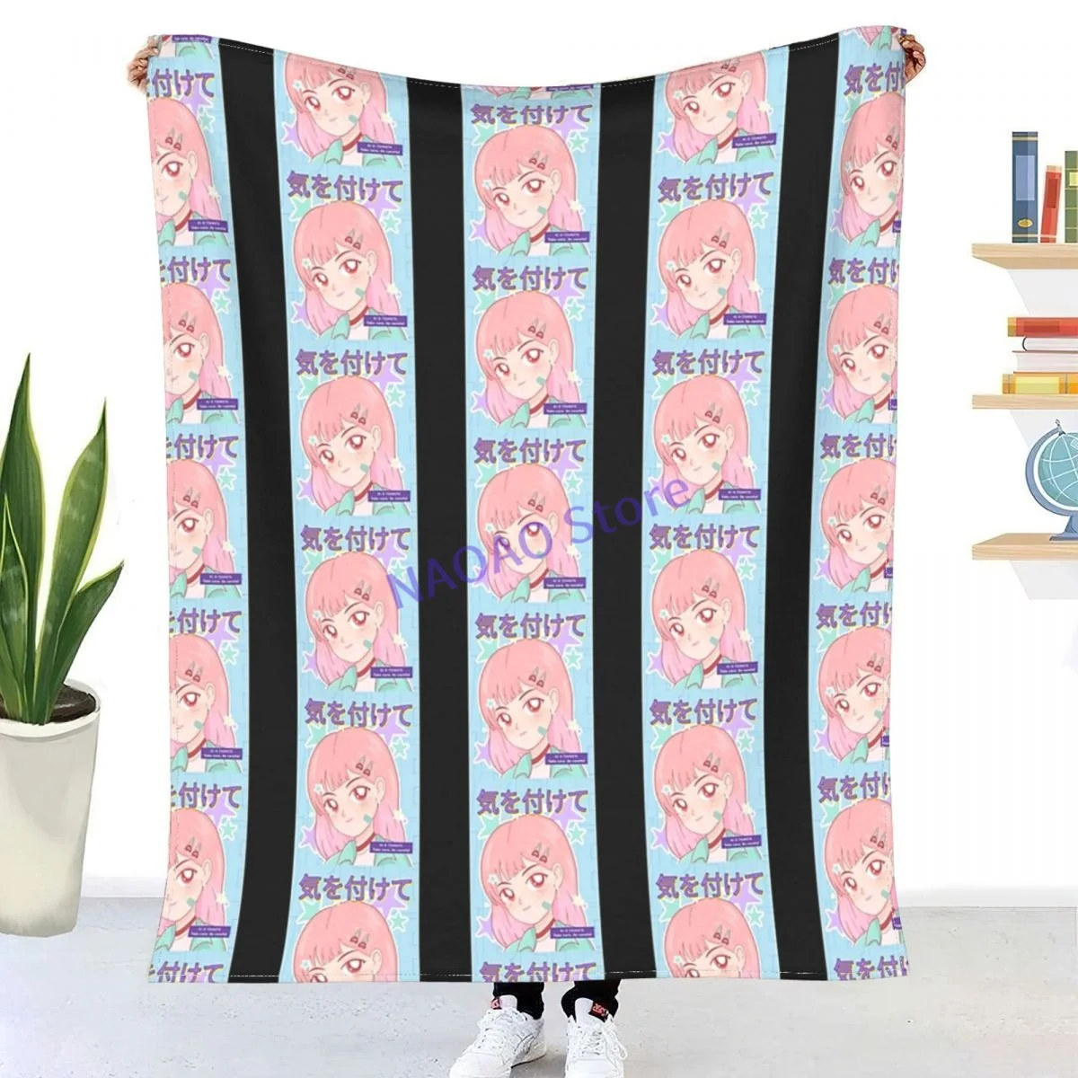Ki O Tsukete Anime Girl. Take Care, Be Careful Throw Blanket Sheets On The Bed, Blanket On The Sofa, Decorative Lattice B
Ki O Tsukete Anime Girl. Take Care, Be Careful Throw Blanket Sheets On The Bed, Blanket On The Sofa, Decorative Lattice B