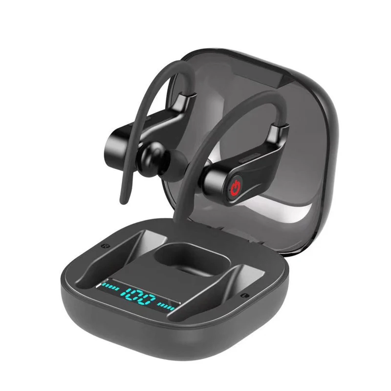 Waterproof Shock Bass Stereo Ear Hook Earphone With Mic Wireless Bluetooth-compatible Sport Headset Headphone For IPhone Xiaomi
Waterproof Shock Bass Stereo Ear Hook Earphone With Mic Wireless Bluetooth-compatible Sport Headset Headphone For IPhone Xiaomi