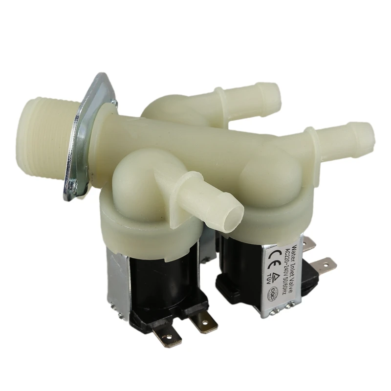 Promotion! 1 To 3 Electric Solenoid Valve Water Inlet N/C Normal Electric Solenoid Valve AC 220V G3/4 Solenoid Valve