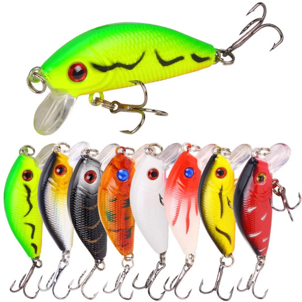 1PCS Minnow Fishing Lure 50mm 4.2g Topwater Hard Bait Wobbler Jig Bait Crankbait Carp Striped bass Pesca Fishing tackle SwimBait
1PCS Minnow Fishing Lure 50mm 4.2g Topwater Hard Bait Wobbler Jig Bait Crankbait Carp Striped bass Pesca Fishing tackle SwimBait