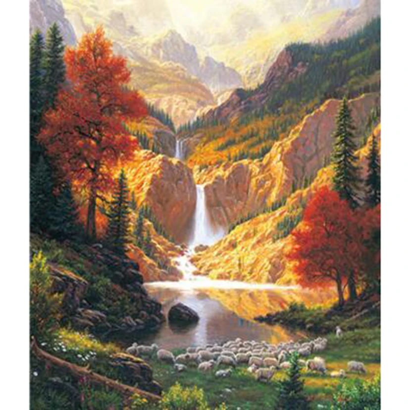 5D DIY Diamond Painting Square Round Diamond Landscape Painting Autumn Mountain View Picture Cross Stitch Home Decoration TX013
5D DIY Diamond Painting Square Round Diamond Landscape Painting Autumn Mountain View Picture Cross Stitch Home Decoration TX013