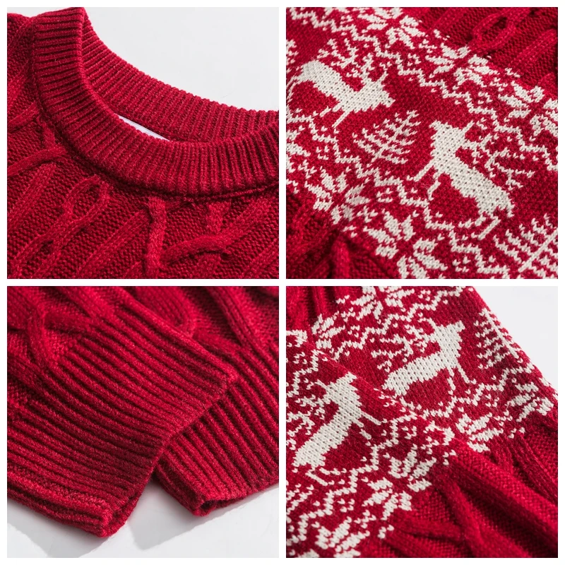 Fashionable British Knit Sweaters Men Women 2019 Streetwear Christmas Sweater Autumn Winter Couple Lazy Casual Sweater Clothes
Fashionable British Knit Sweaters Men Women 2019 Streetwear Christmas Sweater Autumn Winter Couple Lazy Casual Sweater Clothes
