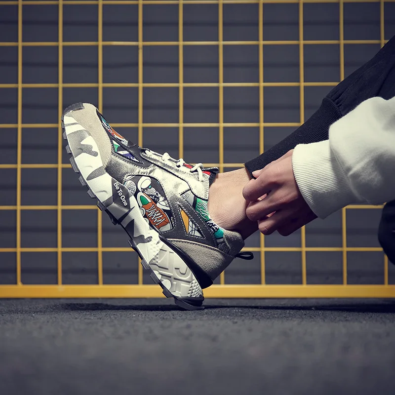Men's Casual Shoes 2021 Autumn And Winter New Trendy Brand High-Quality Casual Shoes Graffiti Fashion Sports Old Shoes Non-Slip
Men's Casual Shoes 2021 Autumn And Winter New Trendy Brand High-Quality Casual Shoes Graffiti Fashion Sports Old Shoes Non-Slip