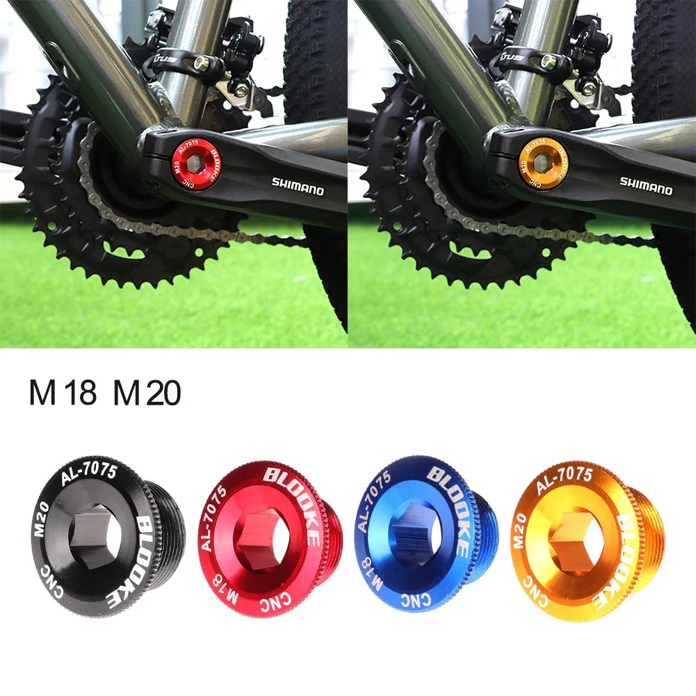 M20 18 MTB Bike Crank Cover Screw Cap Aluminum Alloy Road Mountain Bicycle Crankset Arm Fixing Nut Bolts Cycling Part Accessory
M20 18 MTB Bike Crank Cover Screw Cap Aluminum Alloy Road Mountain Bicycle Crankset Arm Fixing Nut Bolts Cycling Part Accessory