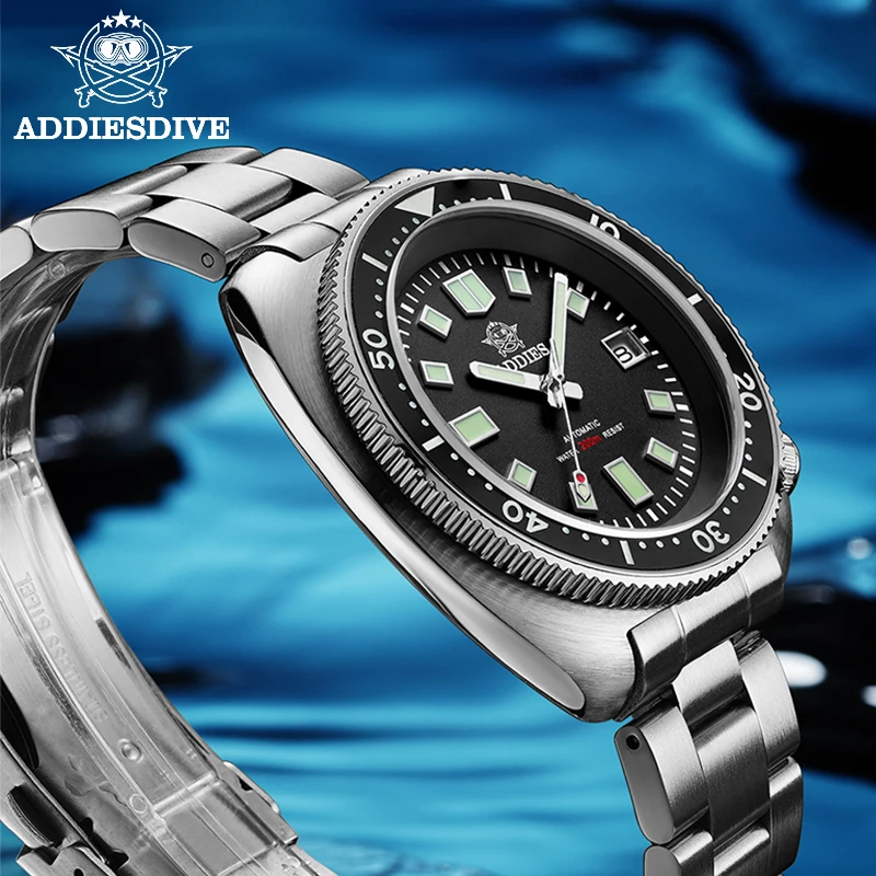 Addiesdive Automatic Watch Men Sapphire Crystal Stainless Steel NH35 Automatic Mechanical Men's Watch 1970 Abalone Dive Watch
Addiesdive Automatic Watch Men Sapphire Crystal Stainless Steel NH35 Automatic Mechanical Men's Watch 1970 Abalone Dive Watch