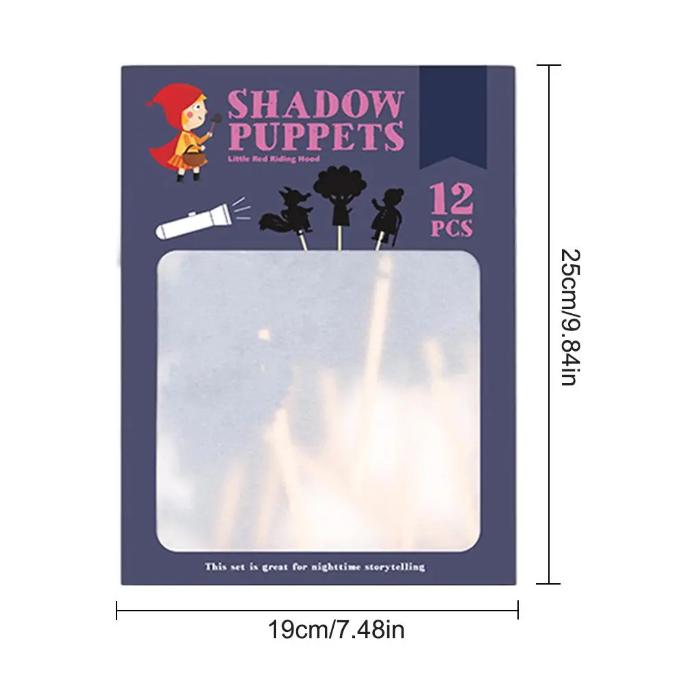 Children Shadow Puppets Educational Silhouette Game Interesting Shadow Picture Parent-child Interaction Cognition Board Games
Children Shadow Puppets Educational Silhouette Game Interesting Shadow Picture Parent-child Interaction Cognition Board Games