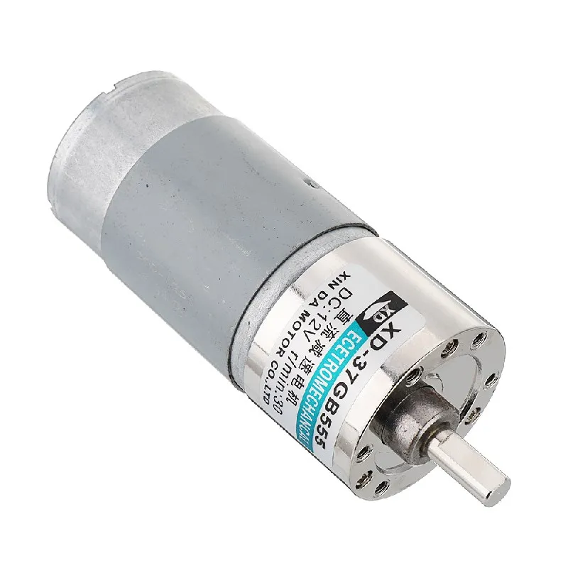555 Gear Reducer Motor 37GB555 DC 12V 24V Large Torque Reversible Motor 10RPM/30RPM/50RPM/100RPM/150RPM/200RPM/300RPM/500RPM
555 Gear Reducer Motor 37GB555 DC 12V 24V Large Torque Reversible Motor 10RPM/30RPM/50RPM/100RPM/150RPM/200RPM/300RPM/500RPM