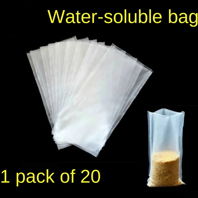20pcs Multiple Sizes Water Dissolving PVA Bags Carp Fishing Material Tackle Quick Water Soluble Solid Bait Bags
20pcs Multiple Sizes Water Dissolving PVA Bags Carp Fishing Material Tackle Quick Water Soluble Solid Bait Bags