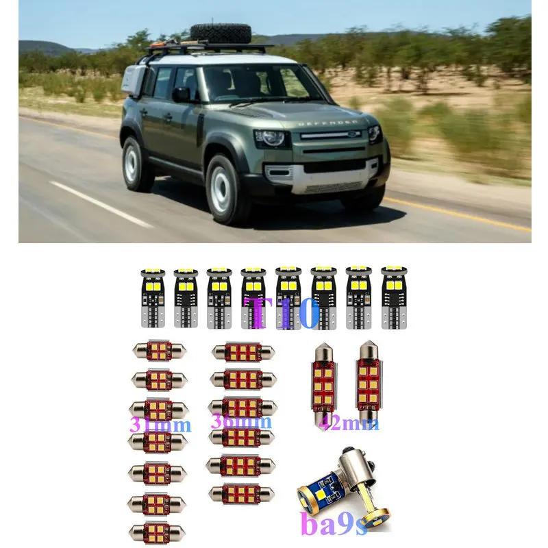 Interior LED Lights Replacement for Land Rover Defender Discovery Evoque Freelander Range Rover lr2 lr3 Accessories Kit WHITE
Interior LED Lights Replacement for Land Rover Defender Discovery Evoque Freelander Range Rover lr2 lr3 Accessories Kit WHITE