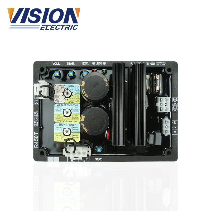 R450T voltage regulator AVR voltage regulator board generator accessories
R450T voltage regulator AVR voltage regulator board generator accessories