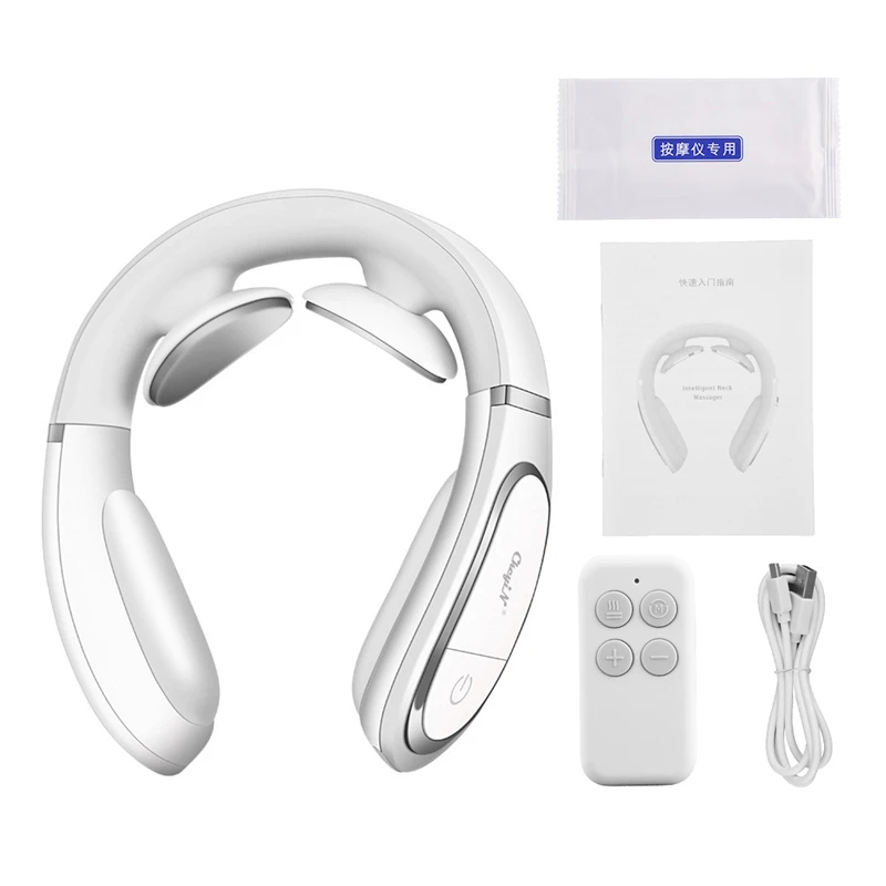 CkeyiN Smart Electric Pulse Neck Massager Wireless Heat Cervical Traction Relaxation Acupuncture Kneading Pain Relief Massage
CkeyiN Smart Electric Pulse Neck Massager Wireless Heat Cervical Traction Relaxation Acupuncture Kneading Pain Relief Massage