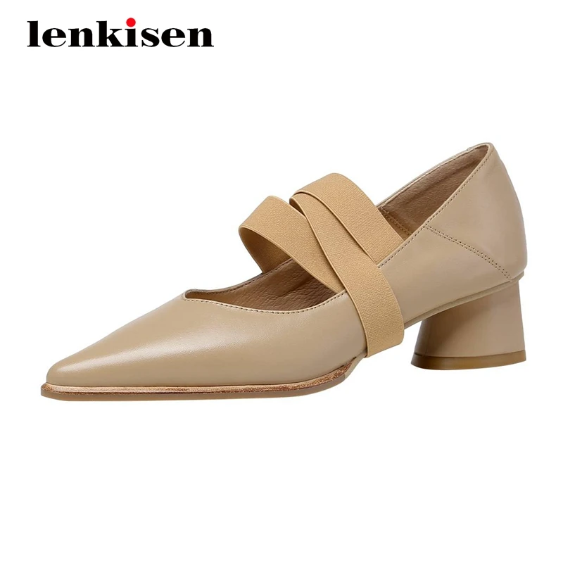 Lenkisen/винтажное платье ручной работы из кожи с натуральным лицевым покрытием; Элегантные женские туфли-лодочки на среднем толстом каблуке с ...
Lenkisen/винтажное платье ручной работы из кожи с натуральным лицевым покрытием; Элегантные женские туфли-лодочки на среднем толстом каблуке с ...