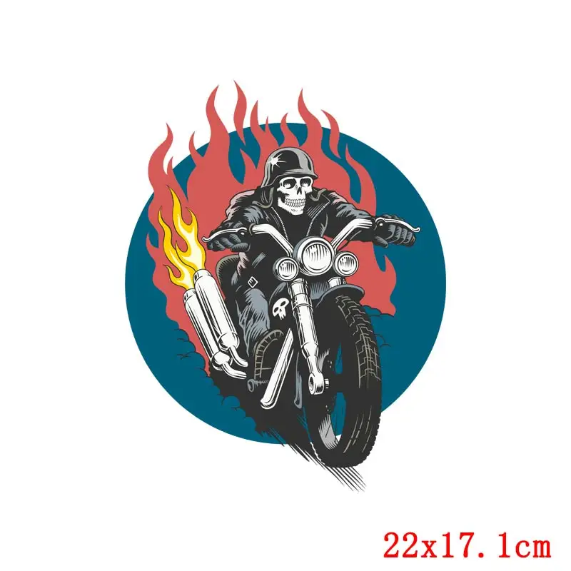 Prajna Skull Iron On Transfers Punk Tiger Heat Transfers PVC Patches For Clothes Summer Style Thermal Transfer Hot Vinyl Sticker
Prajna Skull Iron On Transfers Punk Tiger Heat Transfers PVC Patches For Clothes Summer Style Thermal Transfer Hot Vinyl Sticker