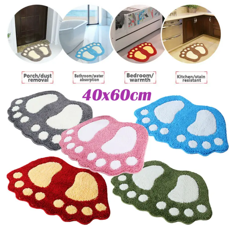 40*60CM Big Feet Bath Toilet Mat Bathroom RugsArea Rugs Carpet Doormat Floor Mat Absorbent Mats Foot Pad Rug
40*60CM Big Feet Bath Toilet Mat Bathroom RugsArea Rugs Carpet Doormat Floor Mat Absorbent Mats Foot Pad Rug