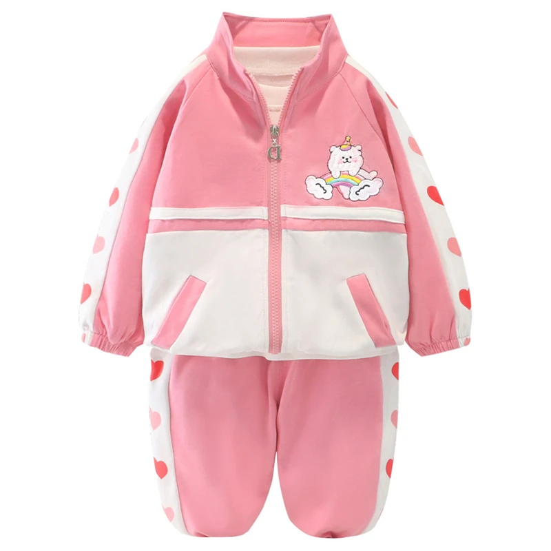 HYLKIDHUOSE 2021 Autumn Baby Girls Clothing Sets Kids Sportswear Cartoon Coats Love Pants Infant Cotton Clothes Children Outfit
HYLKIDHUOSE 2021 Autumn Baby Girls Clothing Sets Kids Sportswear Cartoon Coats Love Pants Infant Cotton Clothes Children Outfit