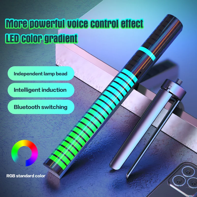 RGB-подсветильник ка светодиодная с поддержкой Bluetooth и голосовым управлением 
RGB-подсветильник ка светодиодная с поддержкой Bluetooth и голосовым управлением