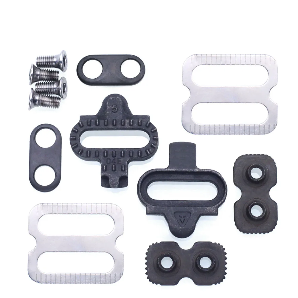 MTB Cleat Set Clips Kit Mountain Cleat Biking Hardware Nuts Clip-in Cleats for SPD Pedals Bicycle Self-locking Pedals
MTB Cleat Set Clips Kit Mountain Cleat Biking Hardware Nuts Clip-in Cleats for SPD Pedals Bicycle Self-locking Pedals