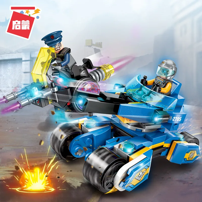 185PCS Enlightenment Building Blocks 2705 Glorious Chariot Technology Era Boy Assembled Toy Gifts
185PCS Enlightenment Building Blocks 2705 Glorious Chariot Technology Era Boy Assembled Toy Gifts