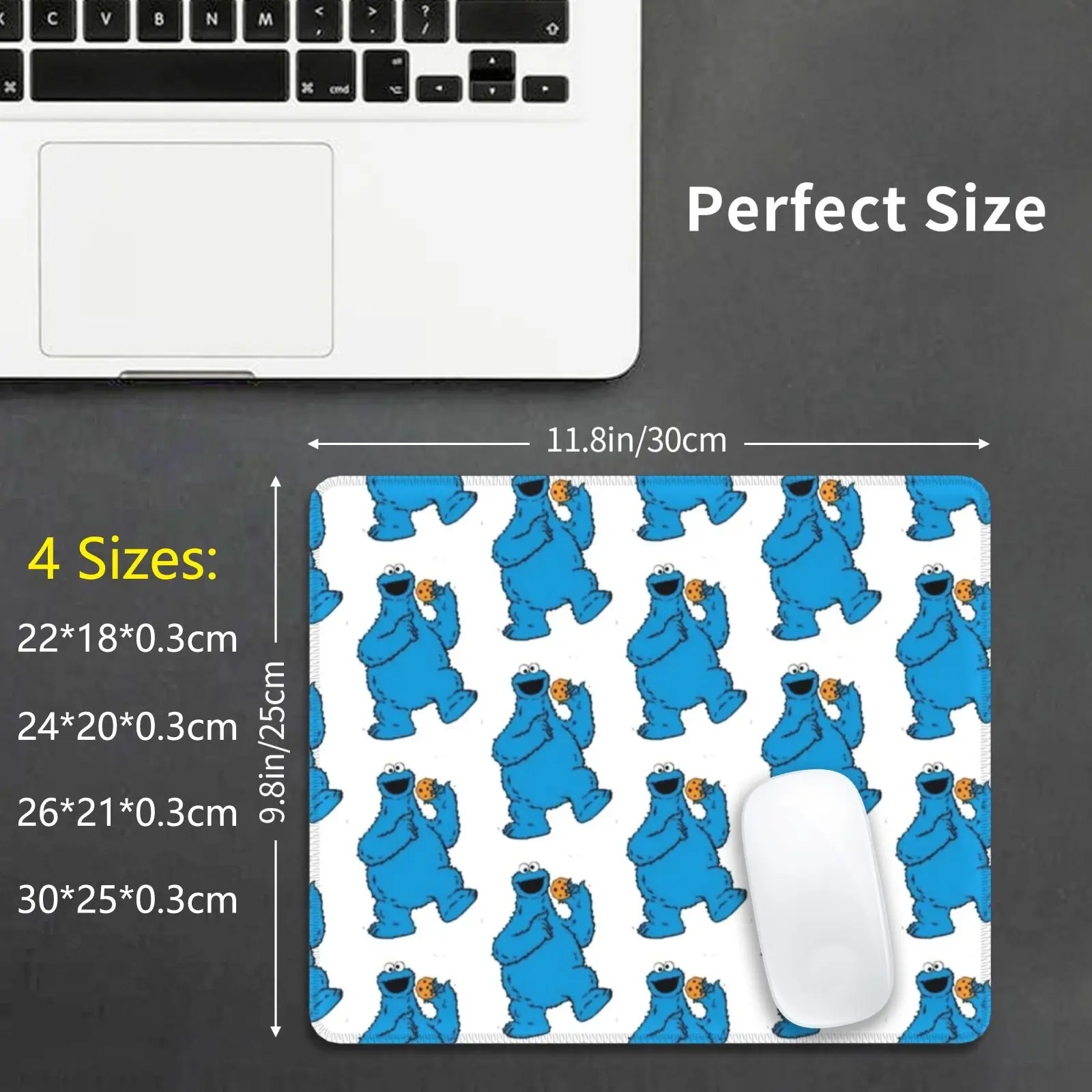 Sesame Street #3 Mouse Pad DIY Print Sesame Street Elmo Cookie Monster Kawaii Adorable Cute Blue Trendy
Sesame Street #3 Mouse Pad DIY Print Sesame Street Elmo Cookie Monster Kawaii Adorable Cute Blue Trendy